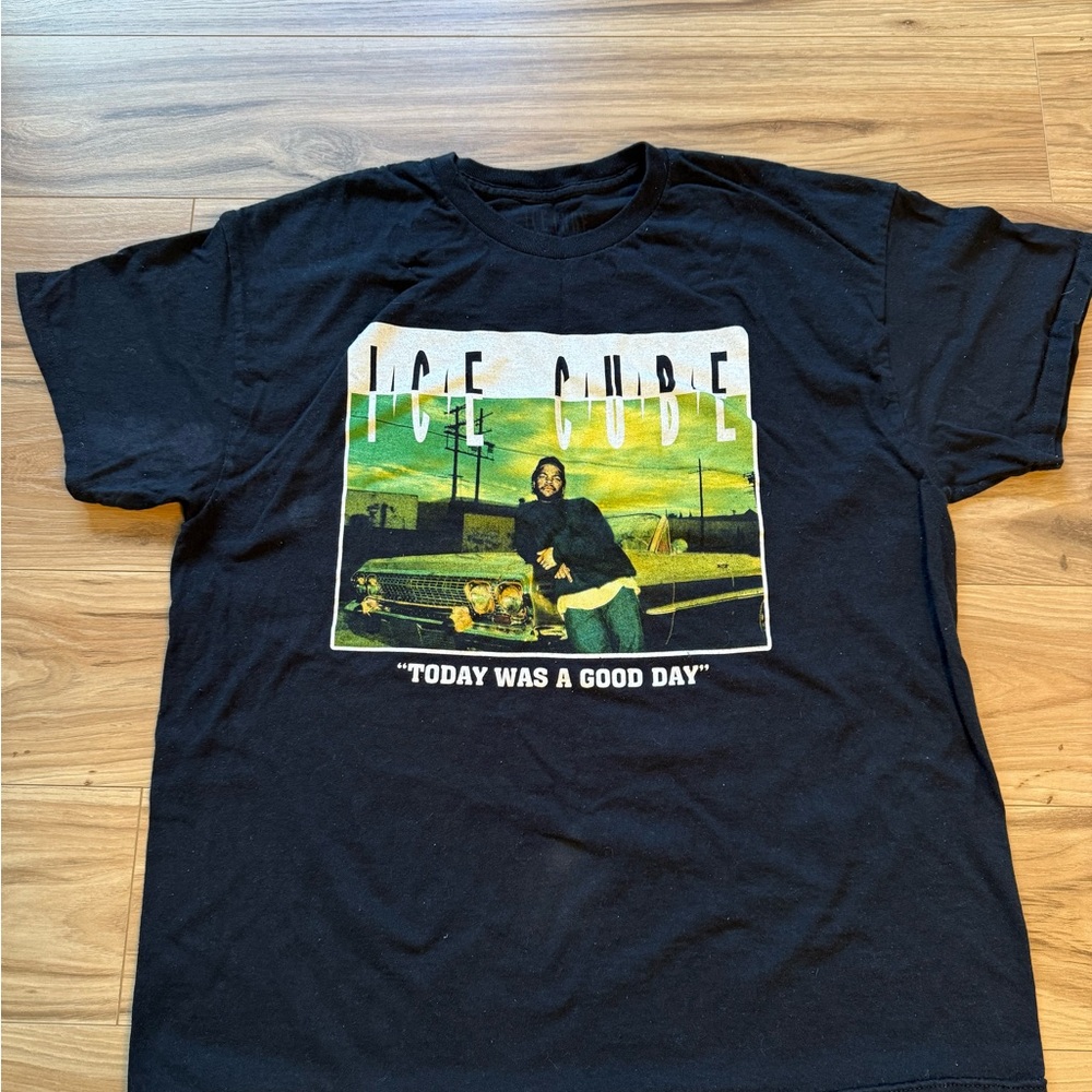 Ice Cube Black Graphic T-Shirt